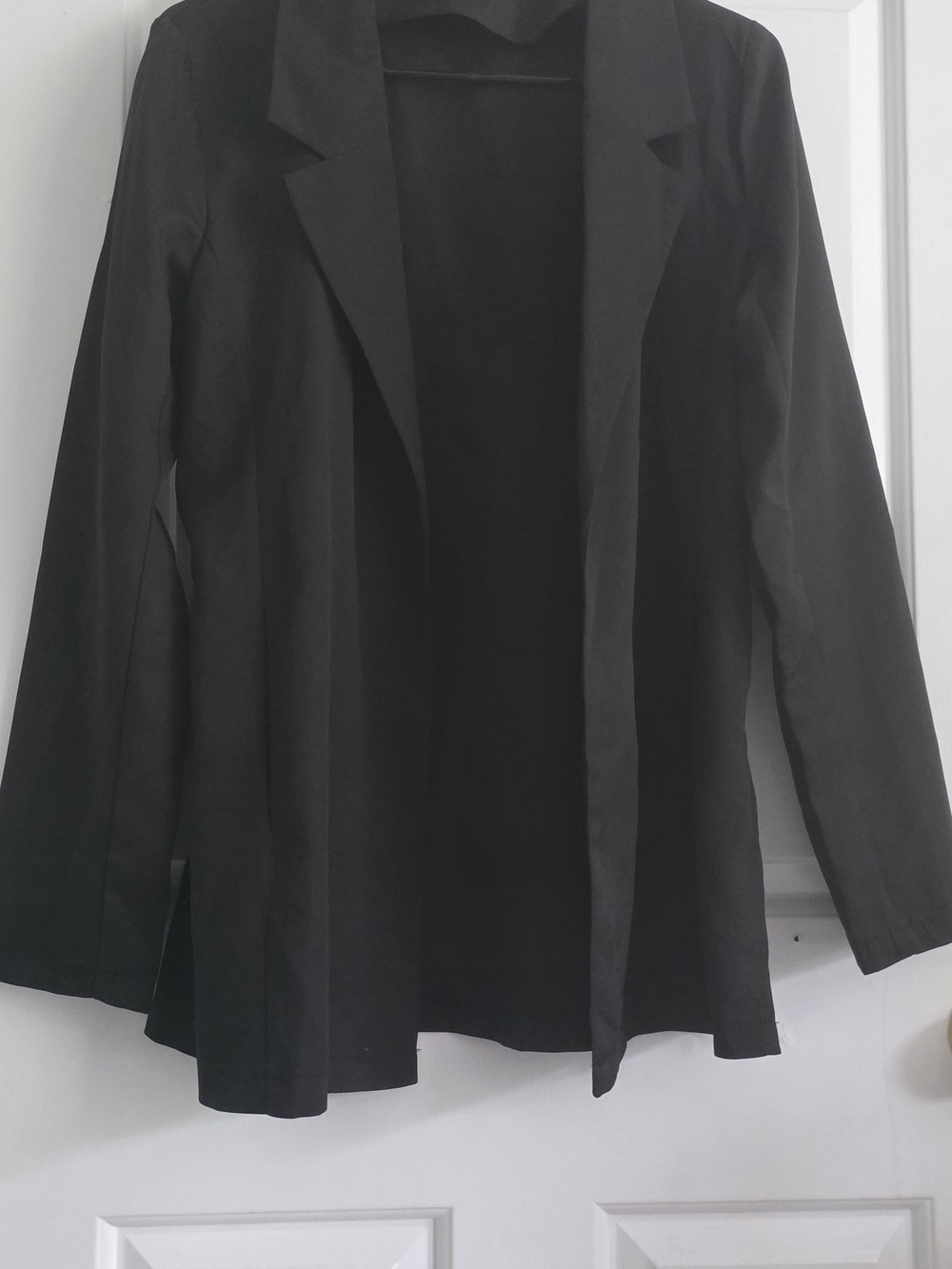 SHEIN Black Open-Front Women's Blazer